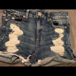American Eagle high rise shorts